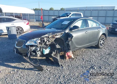 2017 Buick Regal Turbo Sport Touring из США, поврежденный, VIN 2G4GL5EXXH9142801